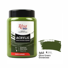 Acrylic paint Rosa Studio Olive Green 400 ml 441