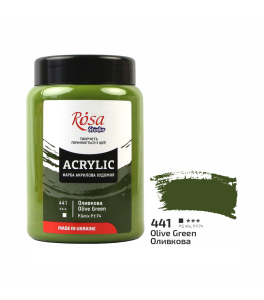 Farba akrylowa Rosa Studio Olive Green 400 ml 441