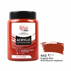 Acrylic paint Rosa Studio English Red 400 ml 443