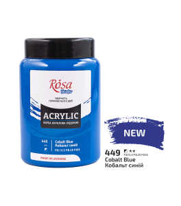 Acrylic paint Rosa Studio Cobalt Blue 400 ml 449