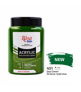 Acrylic paint Rosa Studio Sap Green 400 ml 451