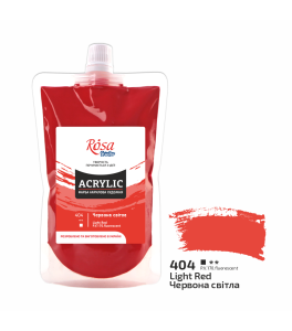 Acrylic paint Rosa Studio Red Light 200 ml 404