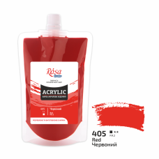 Acrylic paint Rosa Studio Red 200 ml 405