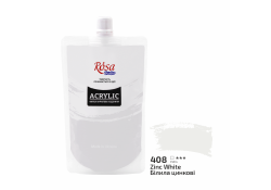 Acrylic paint Rosa Studio Zinc White 200 ml 408