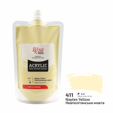 Acrylic paint Rosa Studio Naples Yellow 200 ml 411