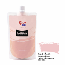 Farba akrylowa Rosa Studio Neapolitański różowy 200 ml 432