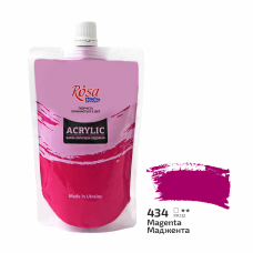 Farba akrylowa Rosa Studio Magenta 200 ml 434