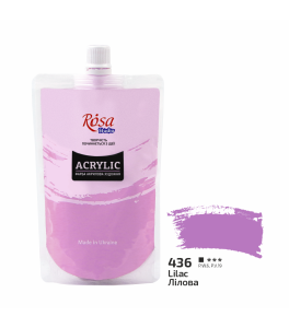 Acrylic paint Rosa Studio Lilac 200 ml 436