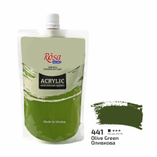 Acrylic paint Rosa Studio Olive Green 200 ml 441