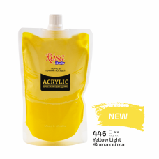 Acrylic paint Rosa Studio Yellow Light 200 ml 446