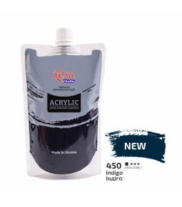 Farba akrylowa Rosa Studio Indigo 200 ml 450