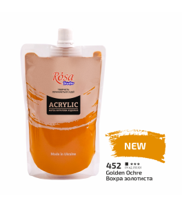 Acrylic paint Rosa Studio Golden Ochre 200 ml 452
