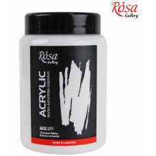 Acrylic paint Rosa Gallery Titanium White 400 ml 602