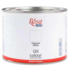 Oil Paint, Titanium White (502), 490ml, ROSA Studio