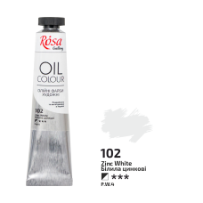 Oil Paint, Zink White (102), 45ml, ROSA Gallery