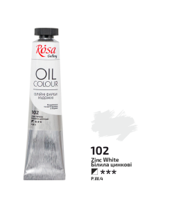 Oil Paint, Zink White (102), 45ml, ROSA Gallery