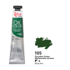 Oil Paint, Viridian Green (105), 45ml, ROSA Gallery