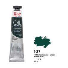 Oil Paint, Phthalocyanine Green (107), 45ml, ROSA Gallery