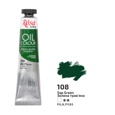 Oil Paint, Sap Green (108), 45ml, ROSA Gallery