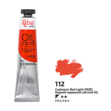 Farba Olejna, Cadmium Red Light (112), 45ml, ROSA Gallery