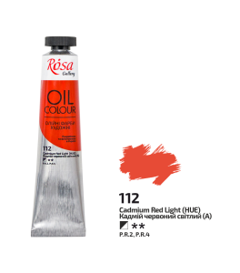 Farba Olejna, Cadmium Red Light (112), 45ml, ROSA Gallery