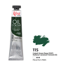 Oil Paint, Cobalt Green Deep (115), 45ml, ROSA Gallery