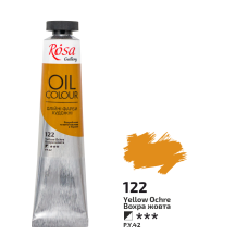 Oil Paint, Yellow Ochre (122), 45ml, ROSA Gallery