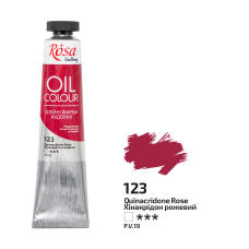 Oil Paint, Quinacridone Rose (123), 45ml, ROSA Gallery