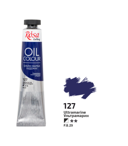Farba Olejna, Ultramarine (127), 45ml, ROSA Gallery