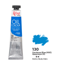 Oil Paint, Ceruleum Blue (130), 45ml, ROSA Gallery