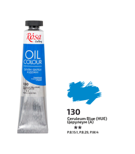 Oil Paint, Ceruleum Blue (130), 45ml, ROSA Gallery