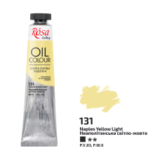 Oil Paint, Naples Yellow Light (131), 45ml, ROSA Gallery