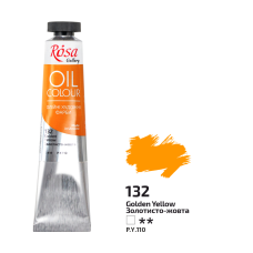 Oil Paint, Golden Yellow (132), 45ml, ROSA Gallery