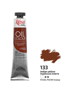 Oil Paint, Indian Yellow (133), 45ml, ROSA Gallery
