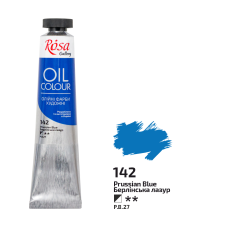 Oil Paint, Prussian Blue (142), 45ml, ROSA Gallery