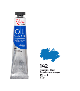 Oil Paint, Prussian Blue (142), 45ml, ROSA Gallery