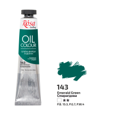 Oil Paint, Emerald Green (143), 45ml, ROSA Gallery