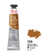 Oil Paint, Ochre Light (156), 45ml, ROSA Gallery