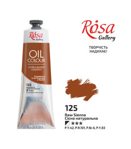 Farba Olejna, Raw Sienna (125), 100ml, ROSA Gallery
