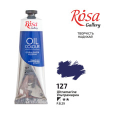 Oil Paint, Ultramarine (127), 100ml, ROSA Gallery