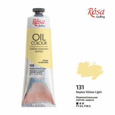 Oil Paint, Naples Yellow Light (131), 100ml, ROSA Gallery