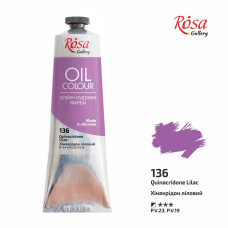 Oil Paint, Quinacridone Lilac (136), 100ml, ROSA Gallery