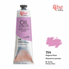 Oil Paint, Magenta Rose (154), 100ml, ROSA Gallery