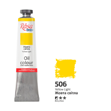 Farba Olejna, Yellow Light (506), 45ml, ROSA Studio