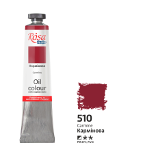 Oil Paint, Carmine (510), 45ml, ROSA Studio