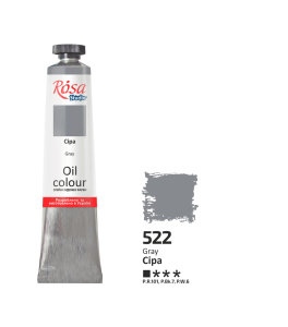 Farba Olejna, Gray (522), 45ml, ROSA Studio