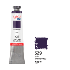 Oil Paint, Violet (529), 45ml, ROSA Studio