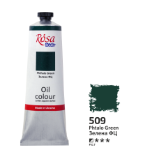 Oil Paint, Phthalo Green (509), 100ml, ROSA Studio