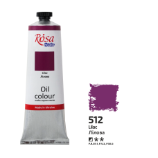 Oil Paint, Lilac (512), 100ml, ROSA Studio