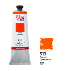 Oil Paint, Orange (513), 100ml, ROSA Studio